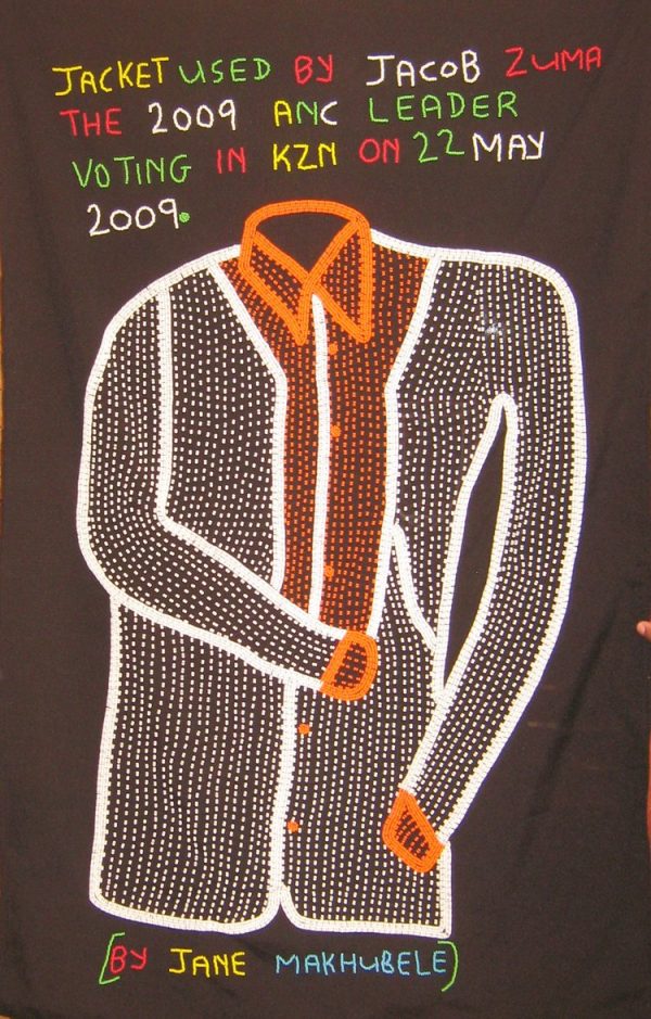 Jacket Used by Jacob Zuma in KZN on 22 May 2009