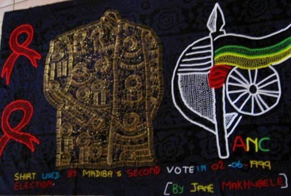 Mandela's Shirt On His Second Vote in 99