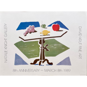 David Hockney for his 8th anniversary exhibition with David Krut Fine Art and Natalie Knight Gallery