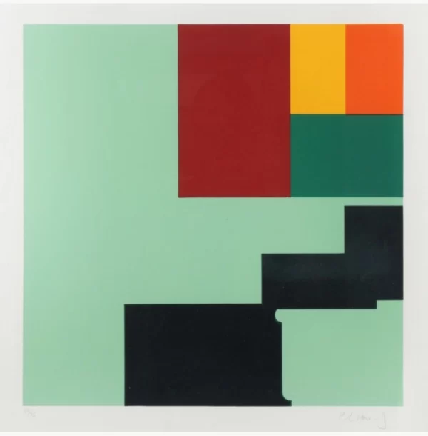 John Huxley - Green Composition