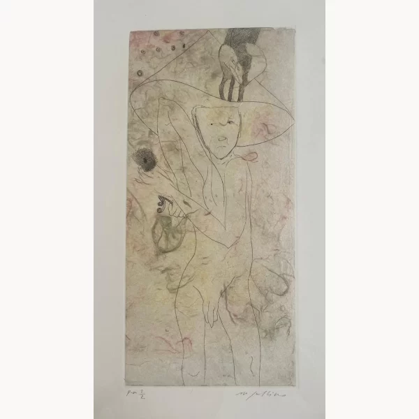 Mimmo Paladino Standing Boy