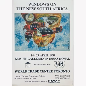Windows on the new South Africa 42 x 30 cm