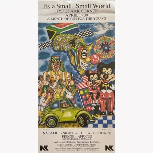 its a small, small world 63 x 32 cm
