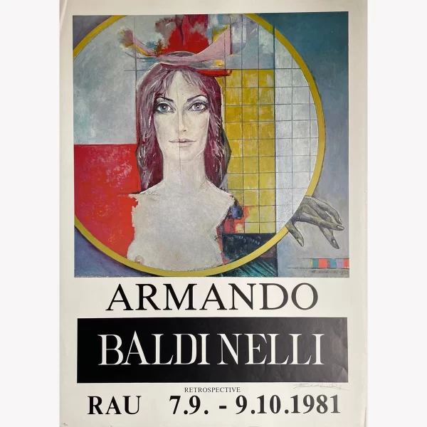 Baldinelli Armando - Retrospective 1981 Poster