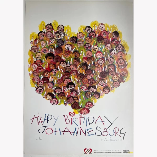 JHB 100 Poster by Scott Fensome