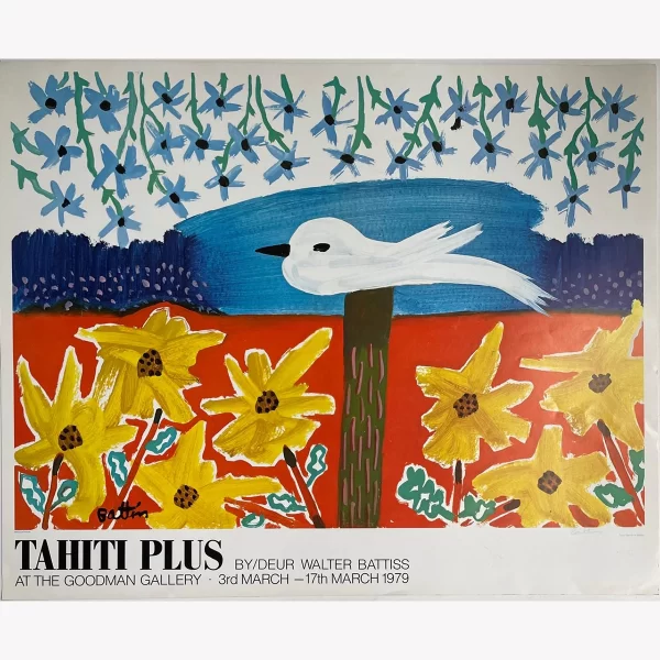 Battisse Walter Tahiti Plus Poster