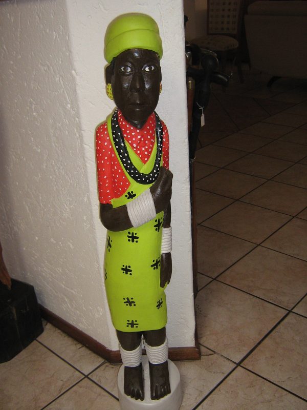 Shangaan woman wearing a Nceka
