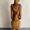 Nyamisoro: Kneeling Shangaan diviner, with removable head