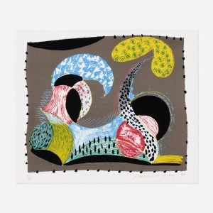 David Hockney Warm Start Lithograph